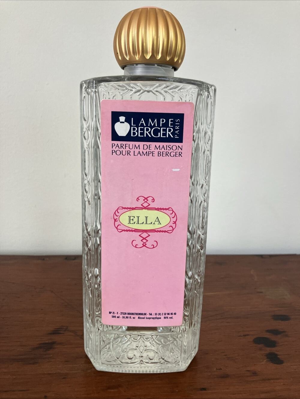Vintage Lampe Berger Paris ELLA Fragrance 500ml Discontinued Rare Scent France